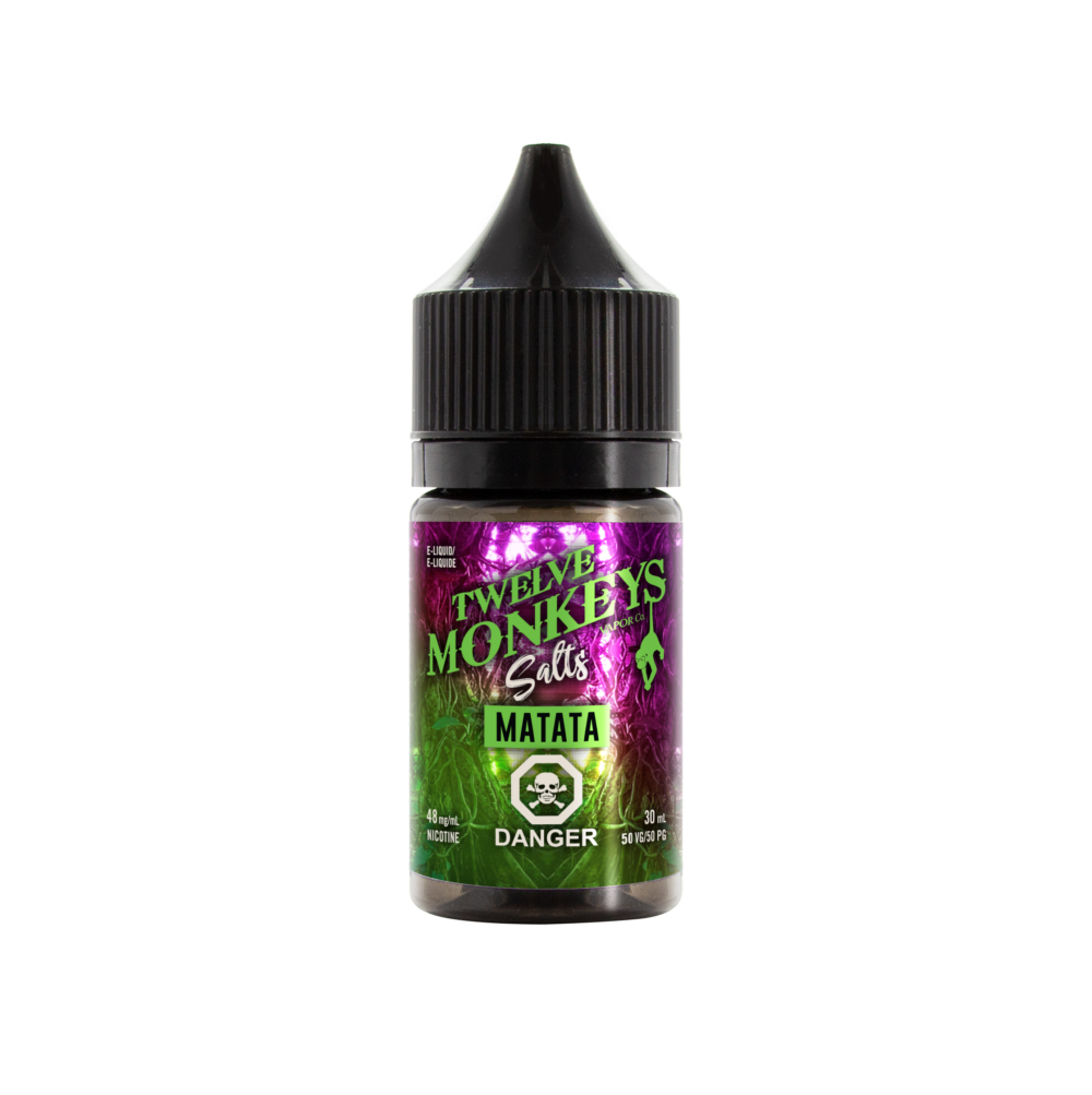 Buy Now Twelve Monkeys Matata 30ml Nicotine Salt eLiquids Best Vape Shop In Canada – Sherry Vape Zone