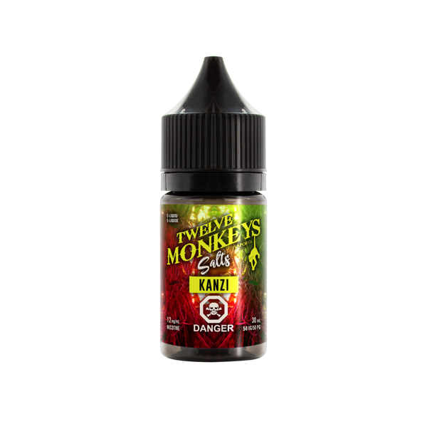 Twelve Monkeys Kanzi 30ml Nicotine Salt eLiquids