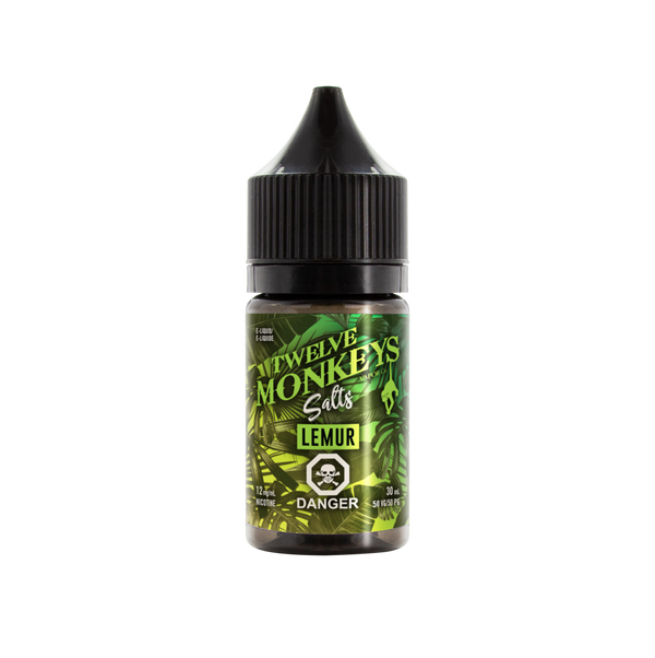 Twelve Monkeys Lemur 30ml Nicotine Salt eLiquids