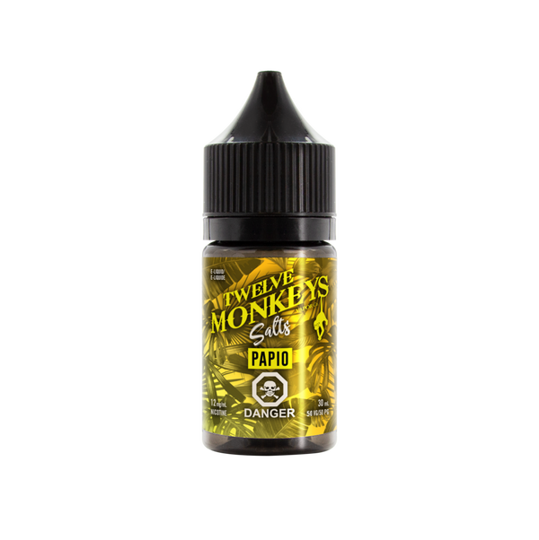 Twelve Monkeys Papio 30ml Nicotine Salt eLiquids