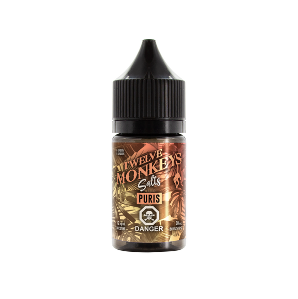 Twelve Monkeys Puris 30ml Nicotine Salt eLiquids