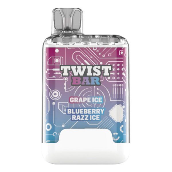 Twist Bar GRAPE ICE & BLUEBERRY RAZZ ICE