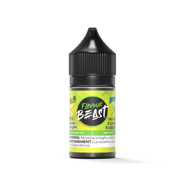 Flavour Beast Slammin sts iced 30ml Nicotine Salt eLiquids
