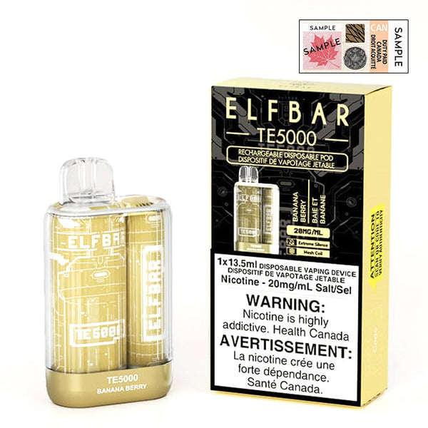 Elfbar TE5000 Banana Berry 5000 Puffs