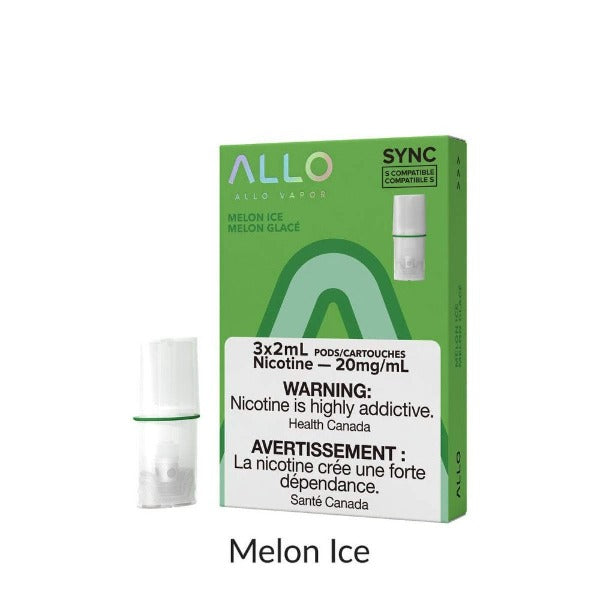 Allo Sync Pods Melon Ice 3/Pk