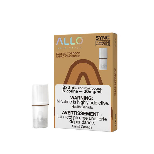 Allo Sync Pods Classic Tobacco 3/Pk