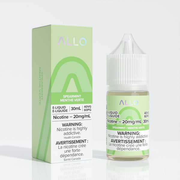 Allo Spearmint 30ml Nicotine Salt eLiquids