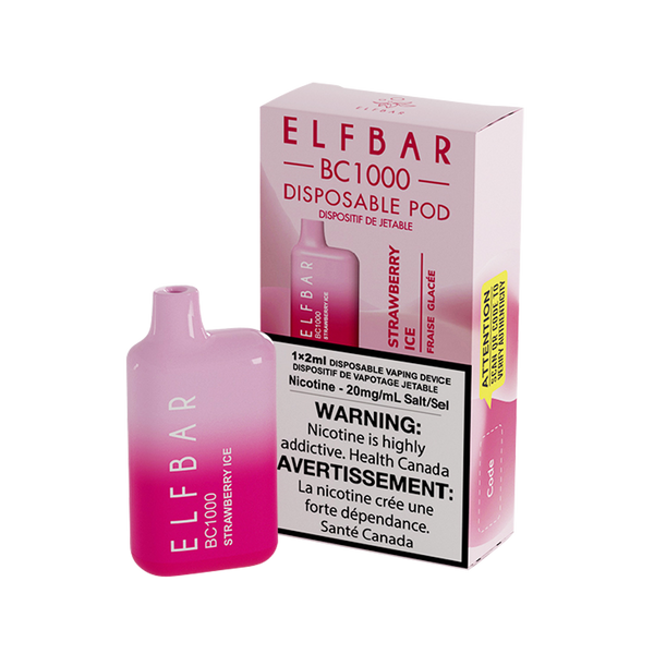 Elfbar BC1000 Strawberry Ice 1000 Puffs