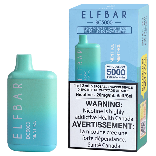 Elf Bar BC5000 Menthol 5000 Puffs