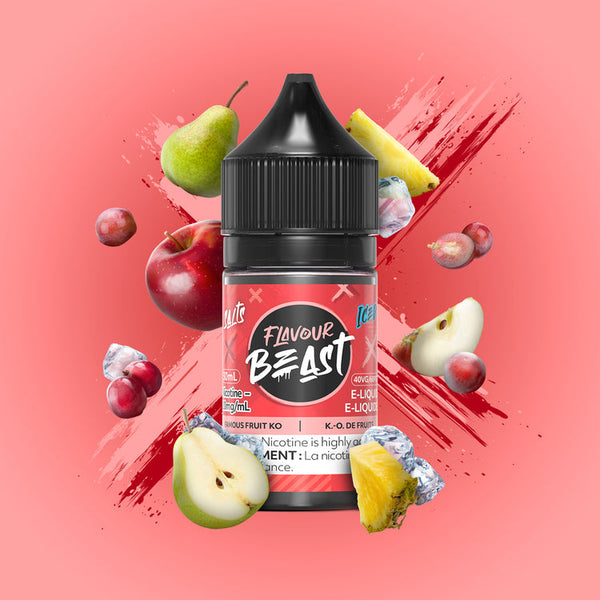 Flavour Beast Grapplin' Grape Sour Apple Iced