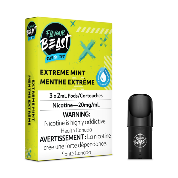 Flavour Beast Extreme Mint 3/Pk