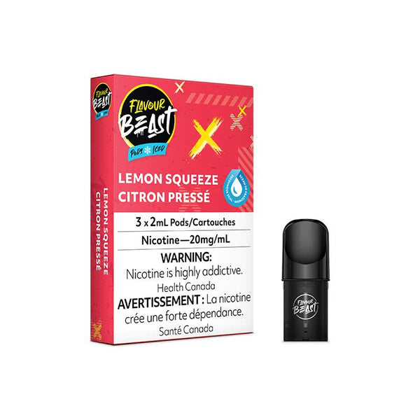 Flavour Beast Lemon Squeeze 3/Pk