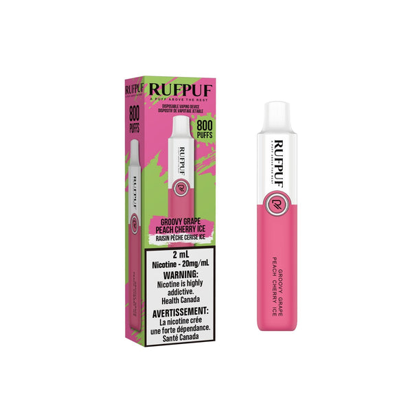 Rufpuf Grape cherry ice 800 Puffs