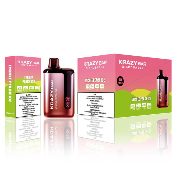 VFEEL Krazy Bar Lychee Peach Ice 8000 Puffs