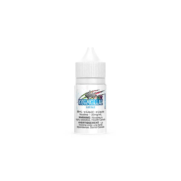 Koil KIllaz Savage 30ml Nicotine Salt eLiquids