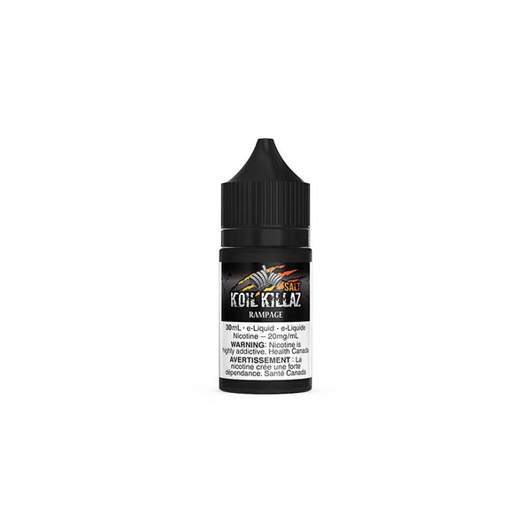 Koil KIllaz Rampage 30ml Nicotine Salt eLiquids