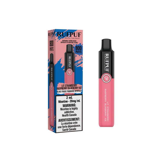 Rufpuf Strawberry Raspberry Blueberry Ice 800