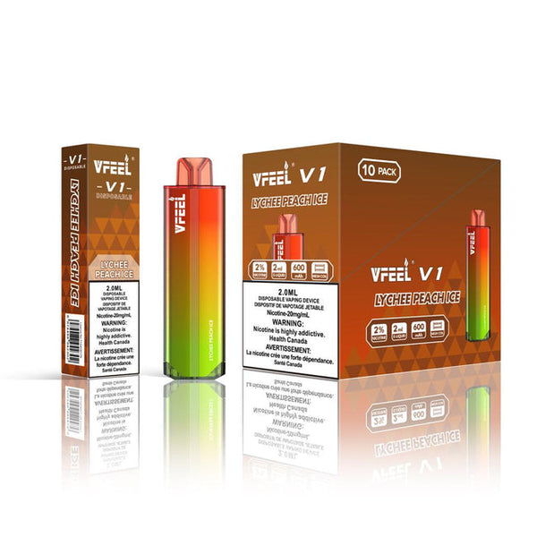 VFEEL V1 Lychee Peach Ice 6000 Puffs