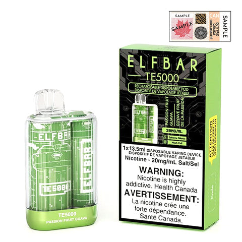 Elfbar TE5000 Passionfruit Guava 5000 Puffs