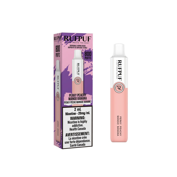 Rufpuf Peachy mango banana 800 Puffs