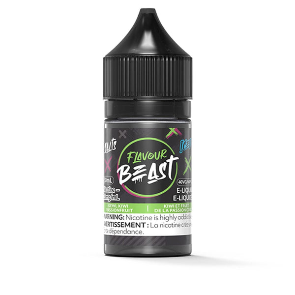 Flavour Beast Kewl Kiwi Passionfruit Iced 30ml Nicotine Salt eLiquids