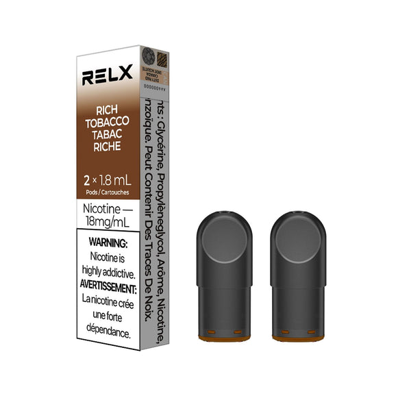 Relx rich tabacco pod