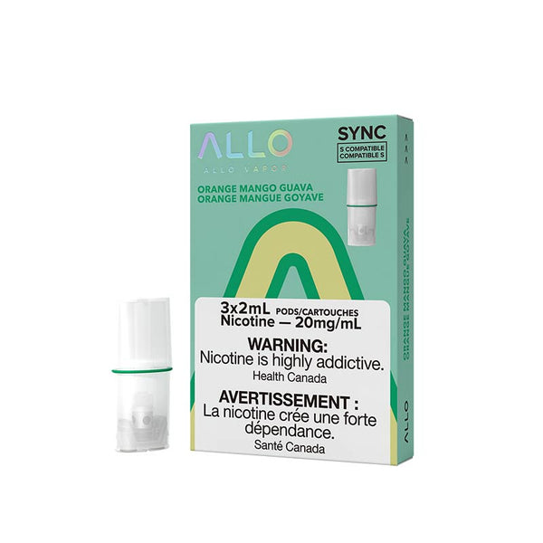 Allo Sync Pods Orange Mango Guava 3/Pk