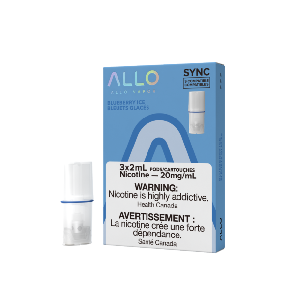 Allo Sync Pods Blueberry Ice 3/Pk