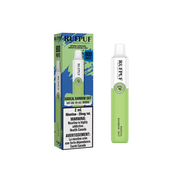 Rufpuf Rainbow Skit(Candy) 800 Puffs