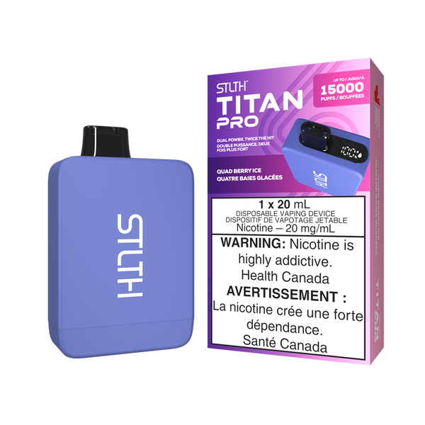 STLTH TITAN PRO - Quad Berry Ice