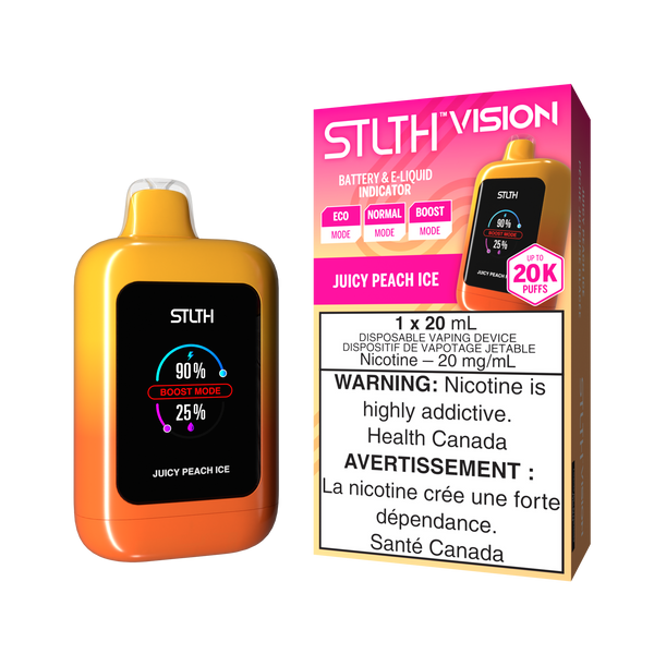 Stlth Vision Juicy Peach Ice