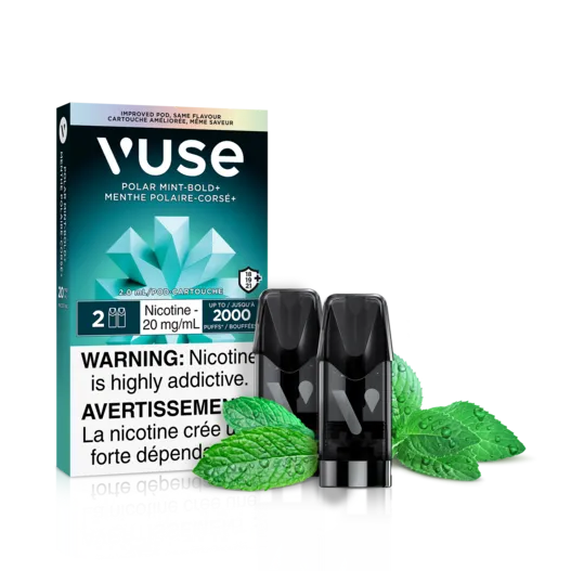 Vuse Polar Mint Bold+ 2/pk pods