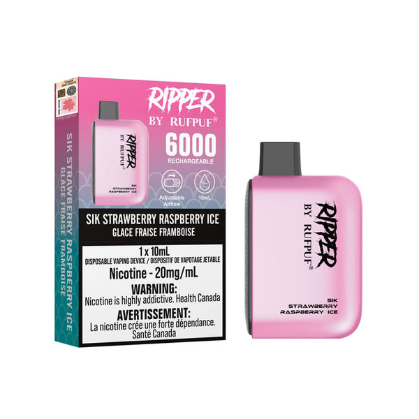 Rufpuf Ripper Strawberry raspberry ice 8000