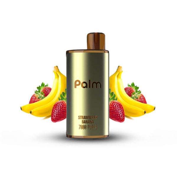 Pop Hit Palm Strawberry Banana 7000 Puffs