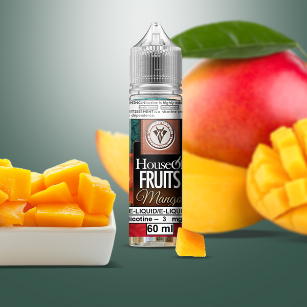 Vango House of Fruits Mango 30ml Nicotine Salt eLiquids