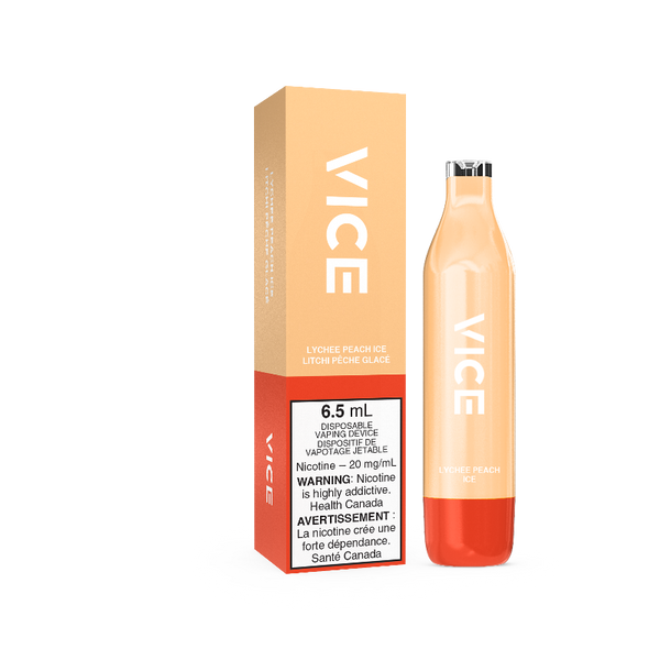 Vice Lychee Peach Ice 2500 Puffs