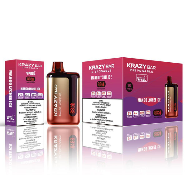 VFEEL Krazy Bar Mango Lychee Ice 8000 Puffs