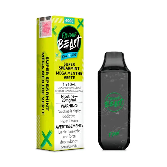 Flavour Beast Super Spearmint Iced 4000