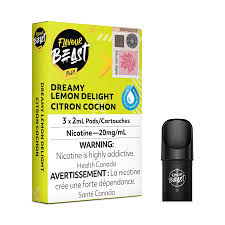 Flavour Beast dreamy lemon delight  pod