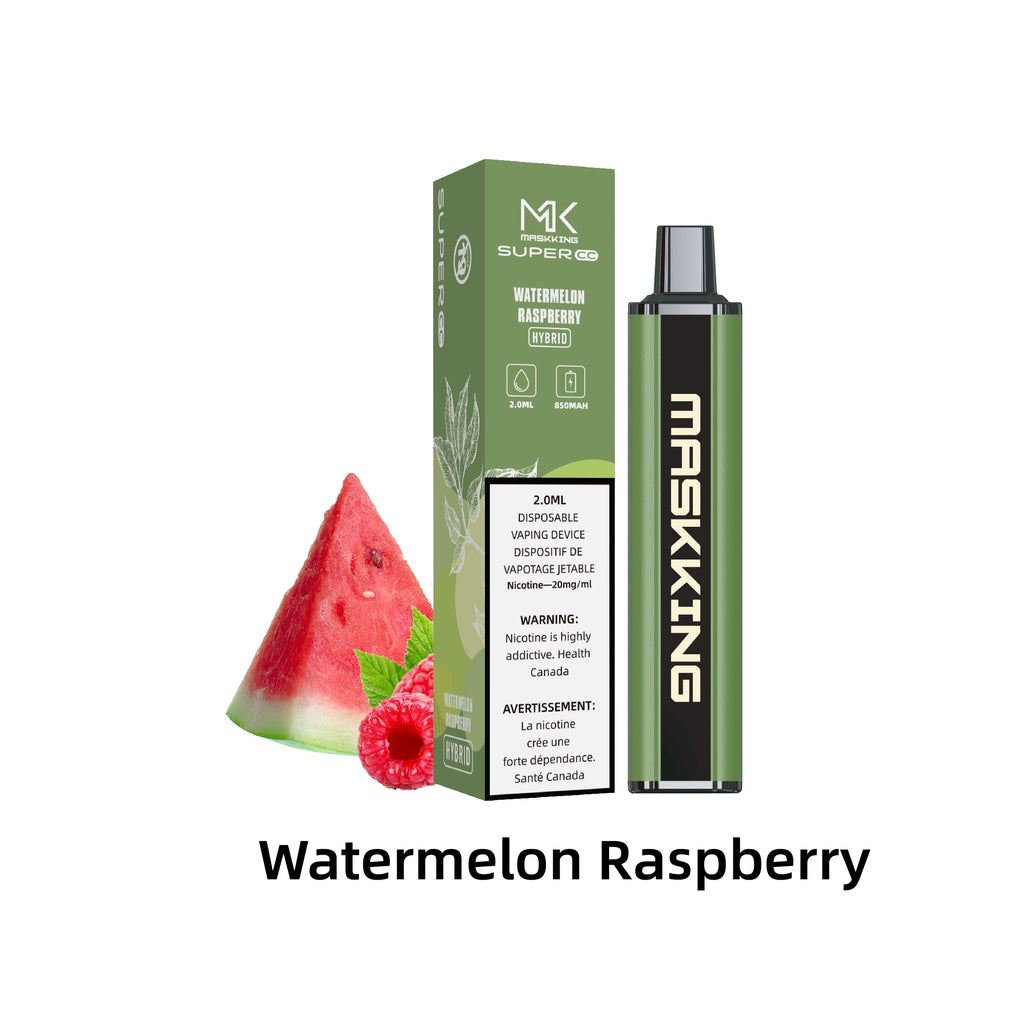 Buy Now Massking Watermelon Raspberry 3000 Puffs Disposables Best Vape ...