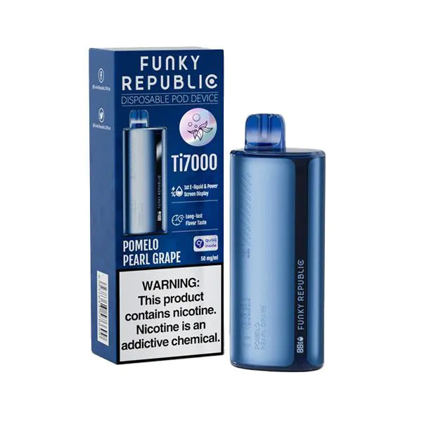 Funky Republic Pomelo Pearl Grape 7000 Puffs