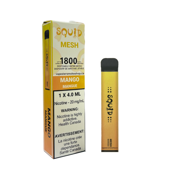 Squid Mango 1800 Puffs