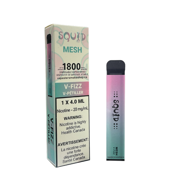 Squid Lemon Fizz 1800 Puffs