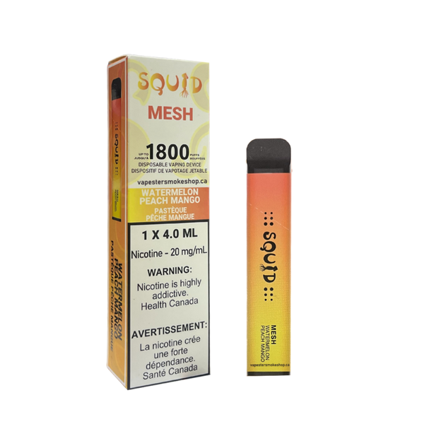 Squid Peach Mango 1800 Puffs