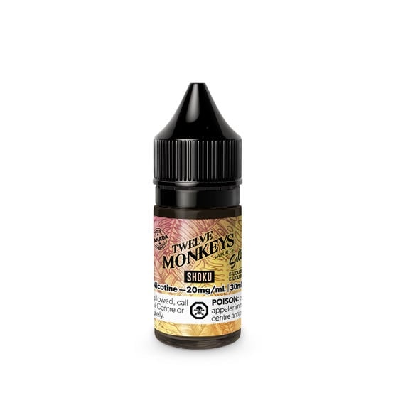 Twelve Monkeys Shoku 30ml Nicotine Salt eLiquids